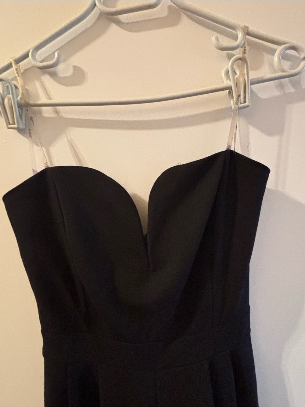 Nasty Gal Black Strapless Sweetheart Jumpsuit - Picture 2 of 4